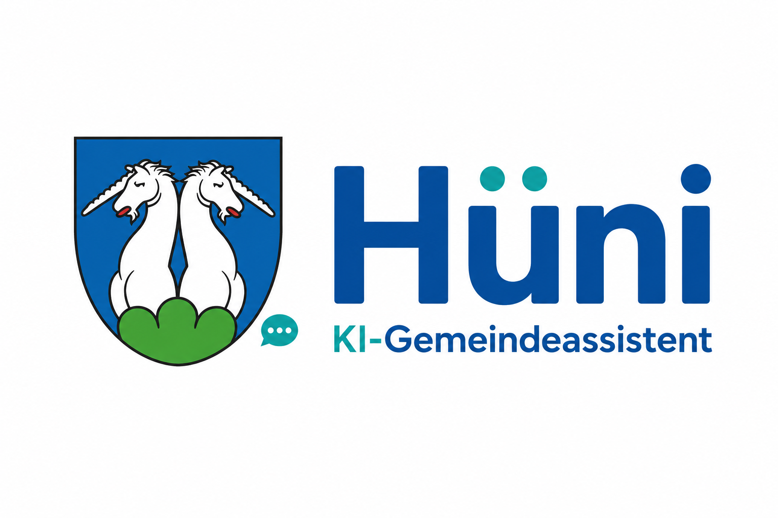 Hüni — KI-Gemeindeassistent — Aperçu du mockup